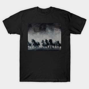 Raging - Horse Painting T-Shirt